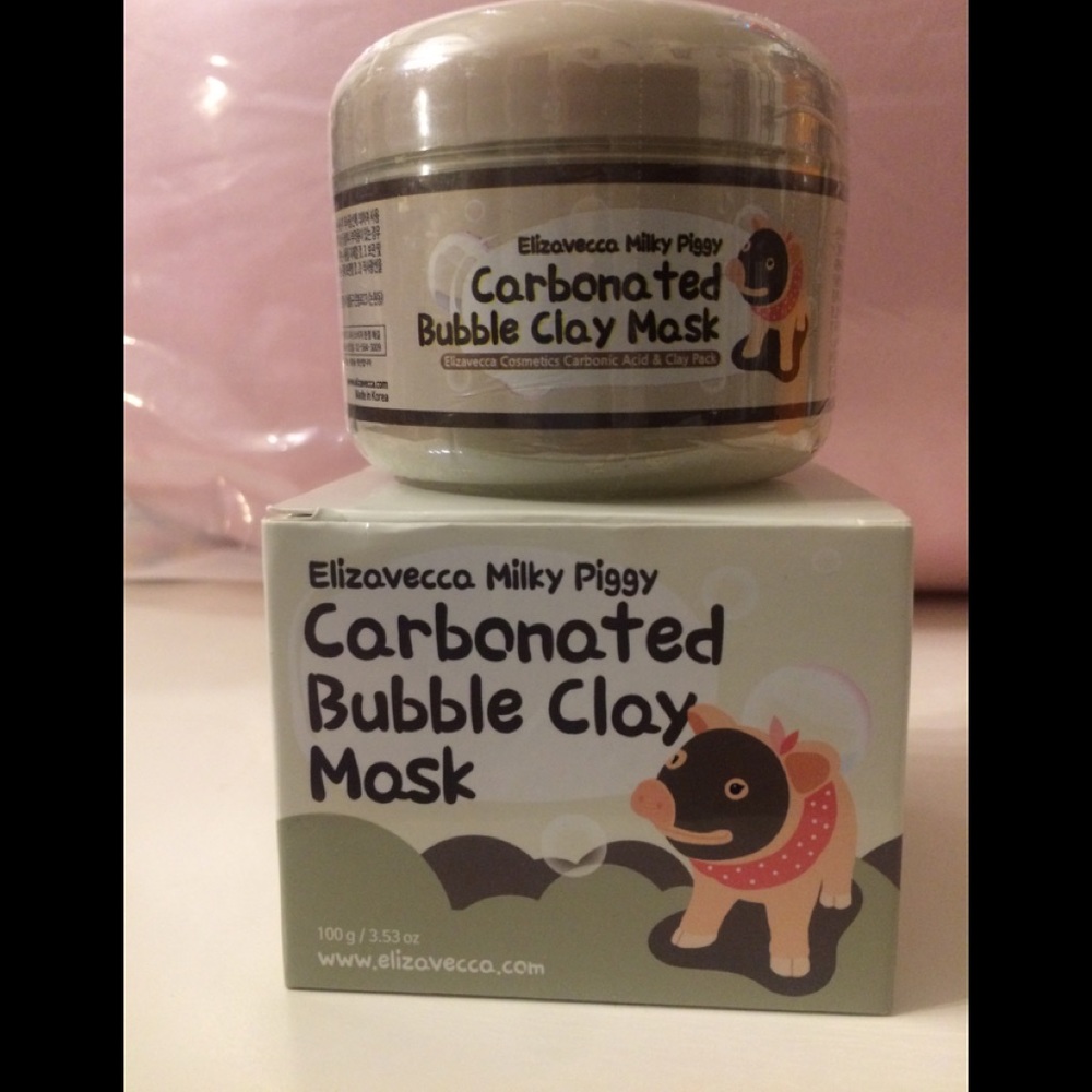 Elizavecca milky piggy bubble clay mask